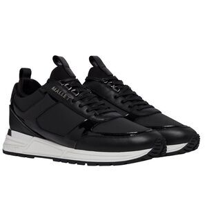 Mallet Mens Diver Lite Leather Sneakers / Black
